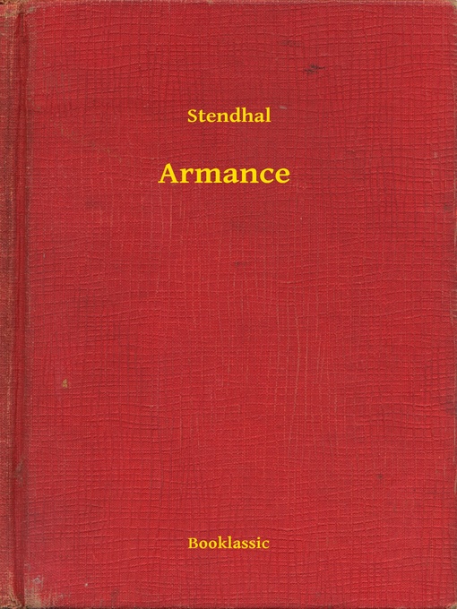 Title details for Armance by Stendhal - Available
